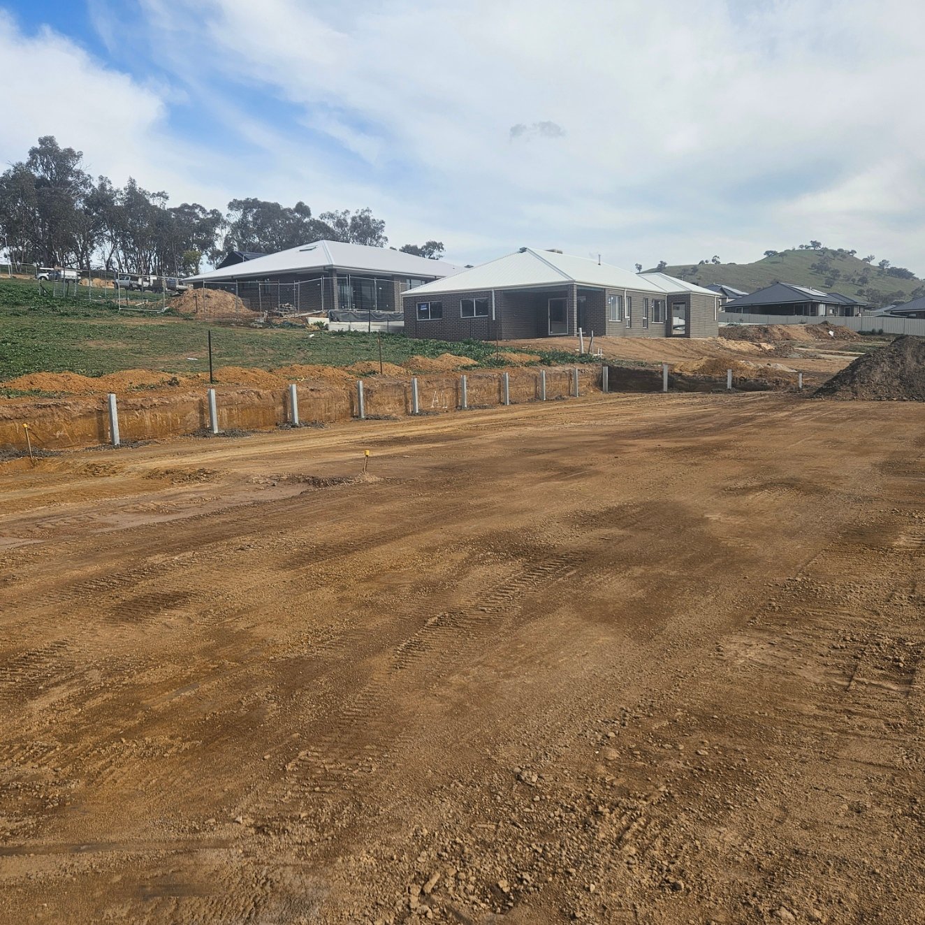 A1 tight-access excavation and site preparation