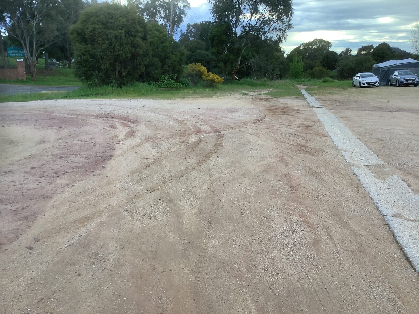 Large residential area shaped and compacted during earthworks